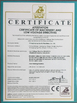 Cina Zhangjiagang Apollo Machinery Co.,ltd. Certificazioni